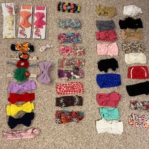 Baby bling bows and other boutique bows